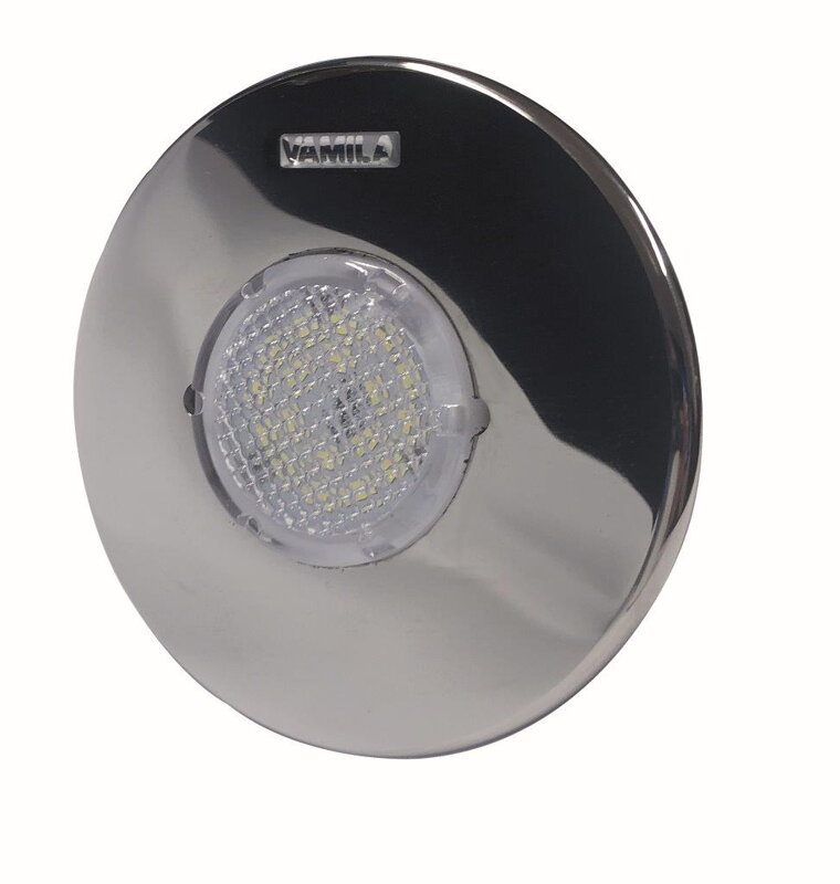 MINI Tube -- prvok z nehrdzavejúcej ocele VAMILA, 18 LED bielych, 6 W, pre vopred vyrobené bazény MINI Tube -- prvok z nehrdzavejúcej ocele VAMILA, 18 LED bielych, 6 W, pre vopred vyrobené bazény